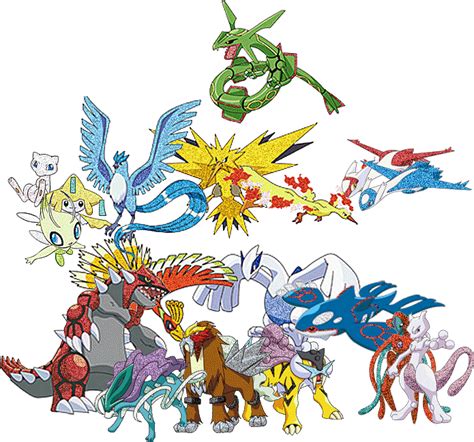 Pokemon All Legendary Together