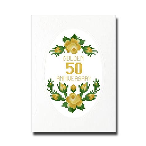 Ascii characters only (characters found on a standard us keyboard); 50th Golden Anniversary | Cross stitch patterns, Cross ...
