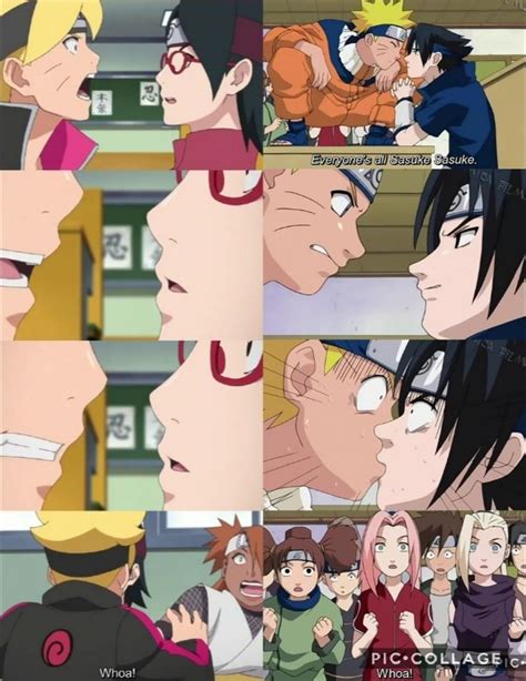 Check spelling or type a new query. Boruto and Sarada's Kiss VS Naruto and Sasuke's ️ As ...