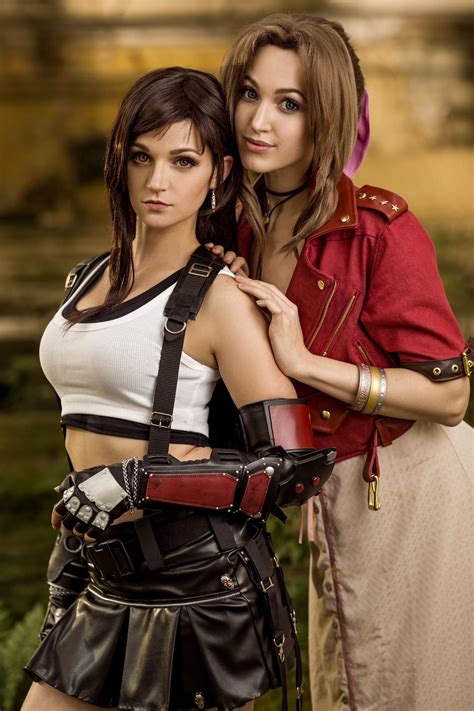 Tifa And Aerith From Ff7r By Haruhiism00 And Faelablanche Rcosplaygirls