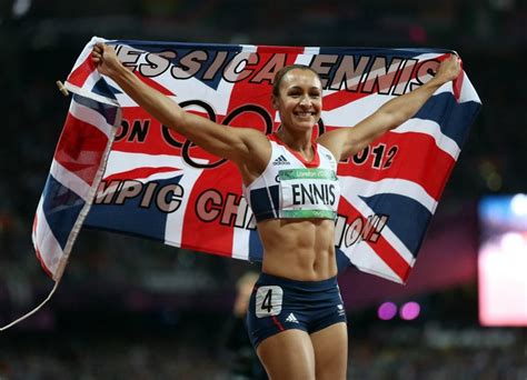 Gold Medal Heptathlon Jessica Ennis Olympic Champion