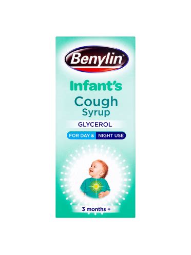 Our cough syrup, safe for 6 months and up, relieves the harsh symptoms of coughing. Benylin Infant's Cough Syrup 3 Months+ 125ml • Doorstep ...