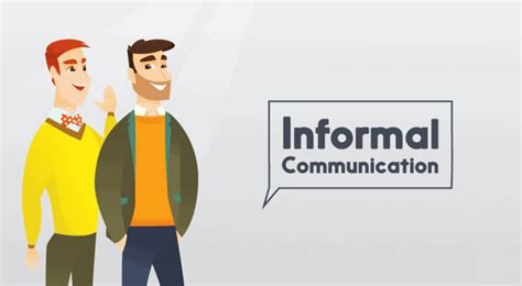 Informal Communication Definition Types Examples Advantages