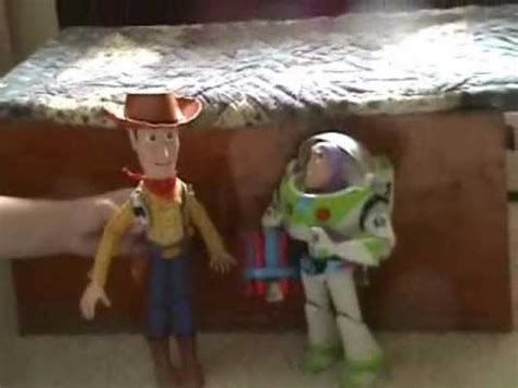Vintage Buzz and Woody Interactive toys from Toy Story ...