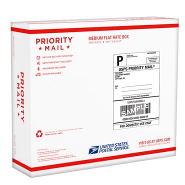 Maybe you would like to learn more about one of these? Priority Mail Forever Prepaid Flat Rate Medium Box - 2 | USPS.com