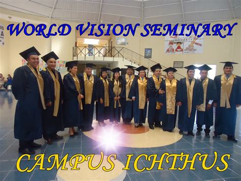TeologÍa De Menos A Mas Graduacion De World Vision Seminary Del