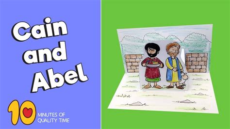 Cain And Abel Bible Craft Bible Activities For Kids Youtube