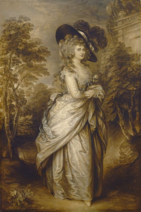 Georgiana Duchess Of Devonshire Gainsborough Dupont Artwork On Useum