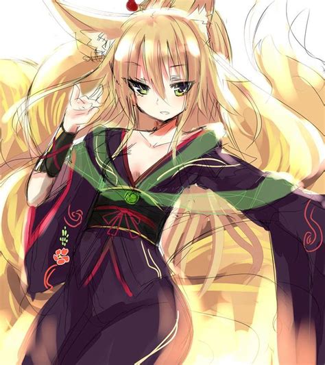 Kitsune Anime Girl Anime Pinterest Anime Characters Anime Girls