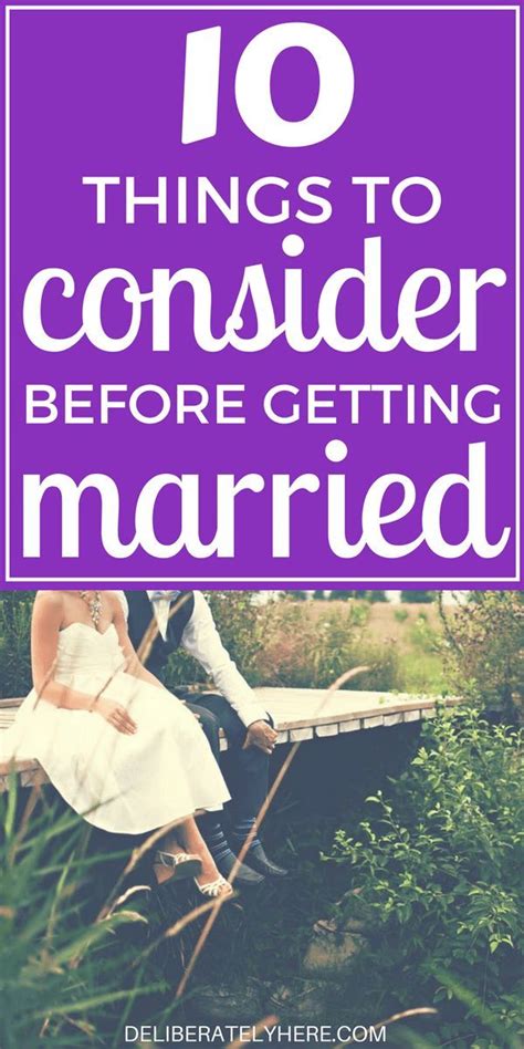 10 Things You Need To Consider And Talk About Before You Get Marriedthis Is Vital Things To