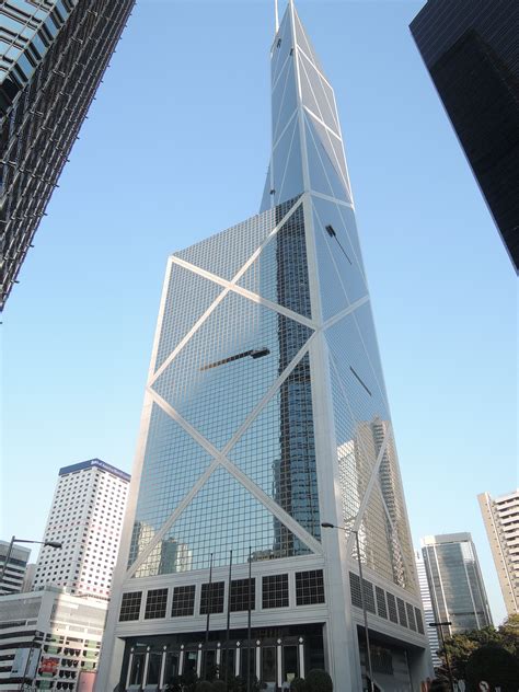 Bank Of China Hong Kong Architecture By Im Pei Hong Kong