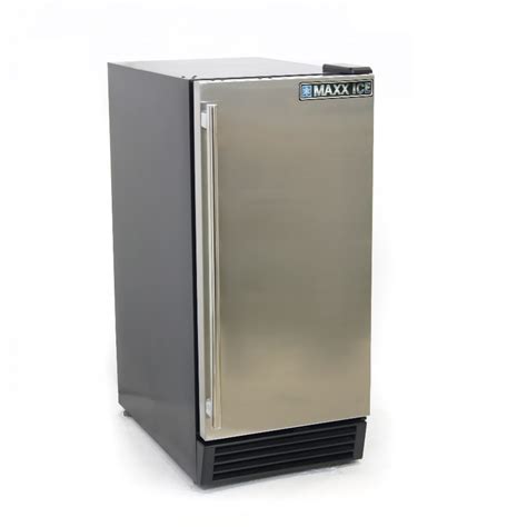 Maxx Ice 3 Cu Ft Freezerless Refrigerator Stainless Steel At