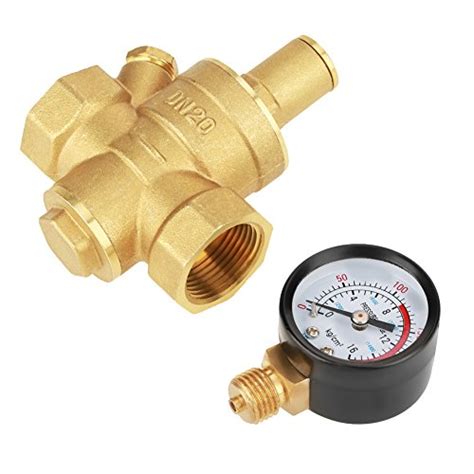 Dn20 Brass Adjustable Water Pressure Regulator Reducer Reducing Valve
