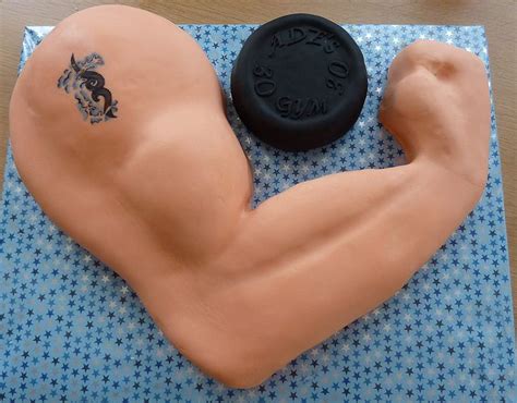 gym enthusiast muscle arm cake gym cake fitness cake cupcake cakes
