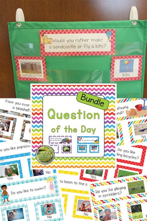 Using Question Of The Day In Prek Lauras Lily Pad This Or That