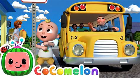 Wheels On The Bus Cocomelon Nursery Rhymes Baby Songs Moonbug Kids