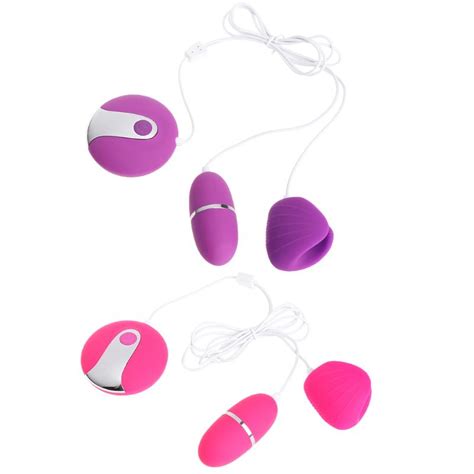 vibrator women g spot vibrating egg mute wired double clit massager sex toys uygun fiyatlı satın
