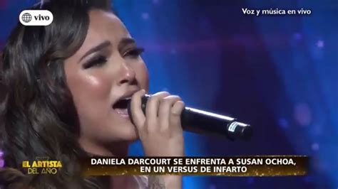 Daniela Darcourt Canta Qué Sabe Nadie YouTube