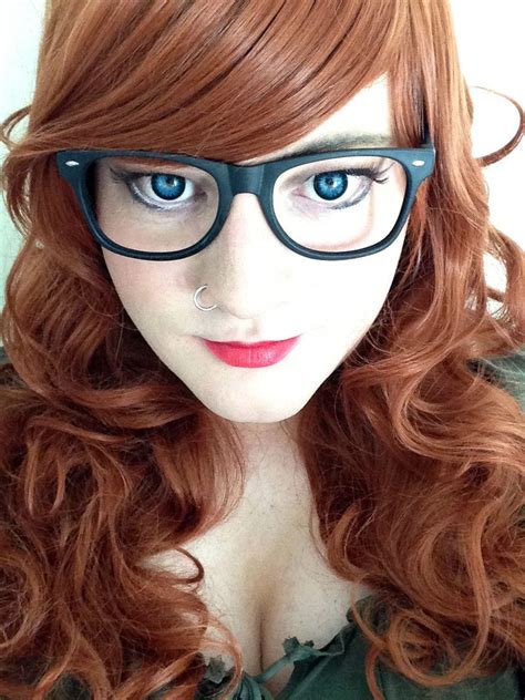 Ginger Geek 1 By Candykappa On Deviantart Girls With Glasses Geek