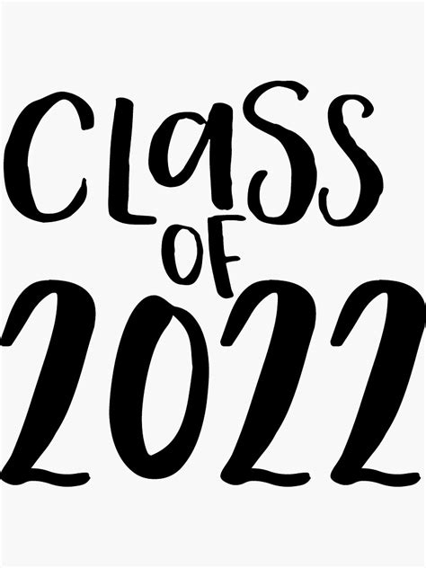 "Class of 2022" Sticker for Sale by randomolive | Redbubble