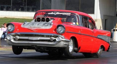 1957 Chevy Classic Cars Muscle 57 Chevy Bel Air Nhra Drag Racing