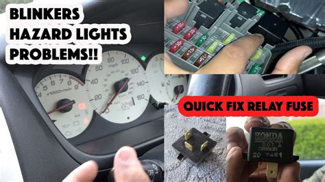 How To Fix Honda Civic Indicator Problems Blinkers Hazard