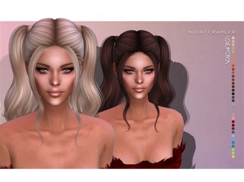 Love Potion Hair By Nightcrawler At Tsr Sims 4 Updates
