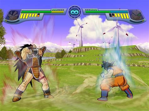 This game can run on 60hz by pressing the l1 + l2 + r1 + r2 buttons all together at the language select screen when you switch the game on. Dragon Ball Z Infinite World Ps2 Cover