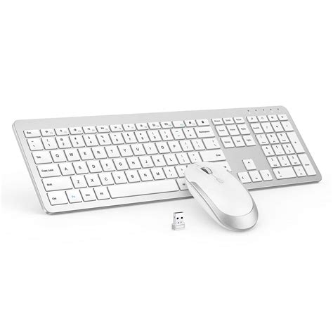 Buy Full Size Slim Thin Wireless Keyboard And Mouse Combo With Numeric