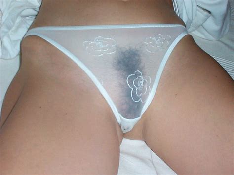 White See Through Panties Hairy Pussy Ehotpics