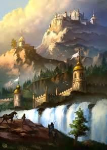 Elven Castle By Rob Joseph On Deviantart