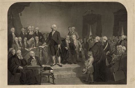 A Man Of Many Firsts George Washingtons First Inauguration Us