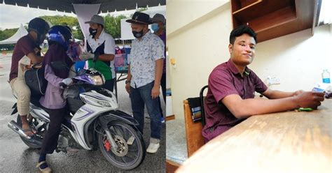 Nourul berkata, dirinya lebih terharu apabila dimaklumkan. Ibu Sanggup Redah Perjalanan 50Km Tunggang Motor Demi ...