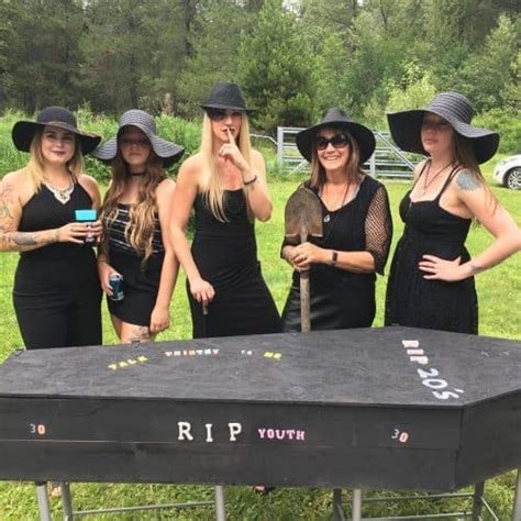 How To Host A Death To My Youth Funeral With 30th Party Ideas