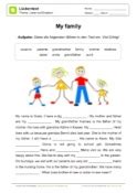 Find site reviews, technology tips, diy family tree ideas, information on cultural and local heritage, and an active social community. Arbeitsblatt: Englischer Lückentext: My family