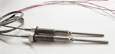 Custom Threaded Melt Bolt Rtd Probe Blaze Probes