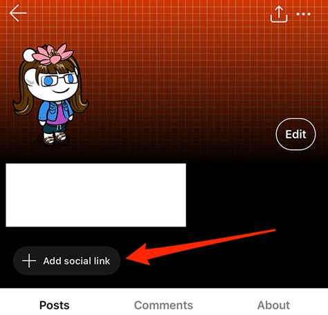 Reddit How To Add Social Links To Your Profile