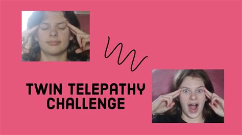 Twin Telepathy Challenge Youtube