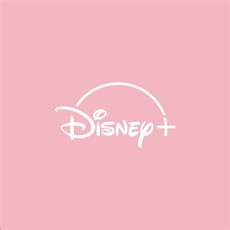 Pink Disney Plus App Icon