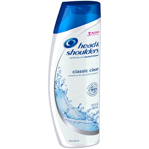 Head And Shoulders Classic Clean Dandruff Shampoo 135 Fl Oz Bottle