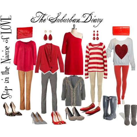 Red Fashion Looks And Valentines Red Fashion