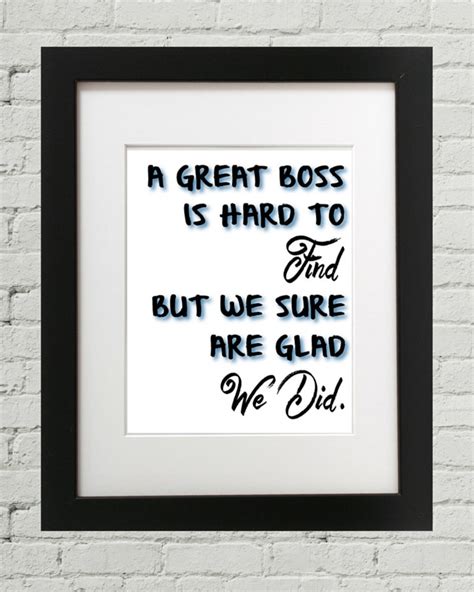 A Great Boss Is Hard To Find T For Boss Boss T Ts Etsy