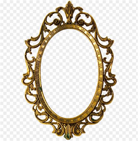 Oval Shape Oval Gold Frame Png Iurd S
