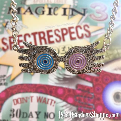 Spectrespecs Necklace Fandom Jewelry Luna Lovegood Jewelry