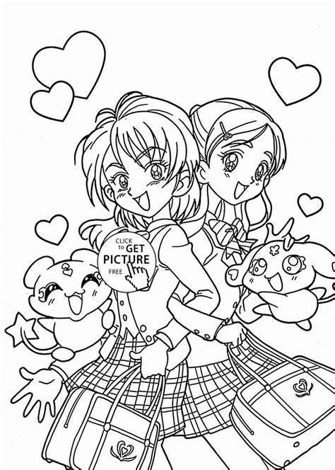 21 Best Images About Animeandmanga Coloring Pages On