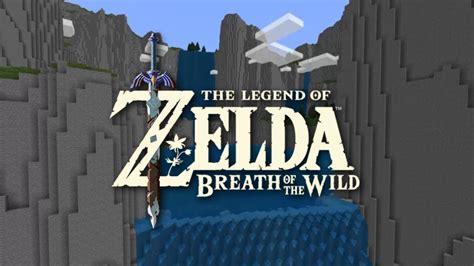 Recrean En Minecraft El Mapa De The Legend Of Zelda Breath Of The Wild