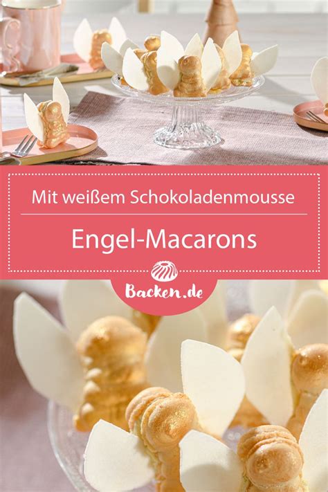 Macarons rezept und viele wichtige tipps: Engel-Macarons - Rezept von Backen.de | Rezept | Macarons ...
