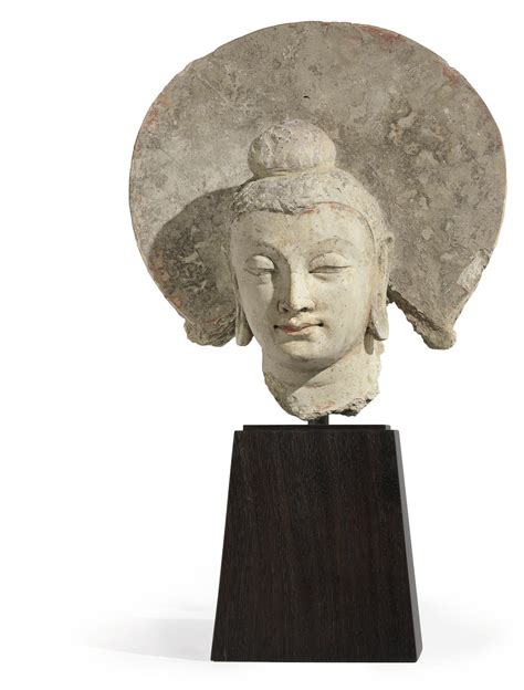 a stucco head of buddha gandhara 3rd century christie s