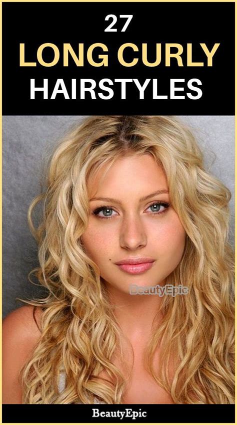27 Amazing Hairstyles For Long Curly Hair Curly Hair Styles Long