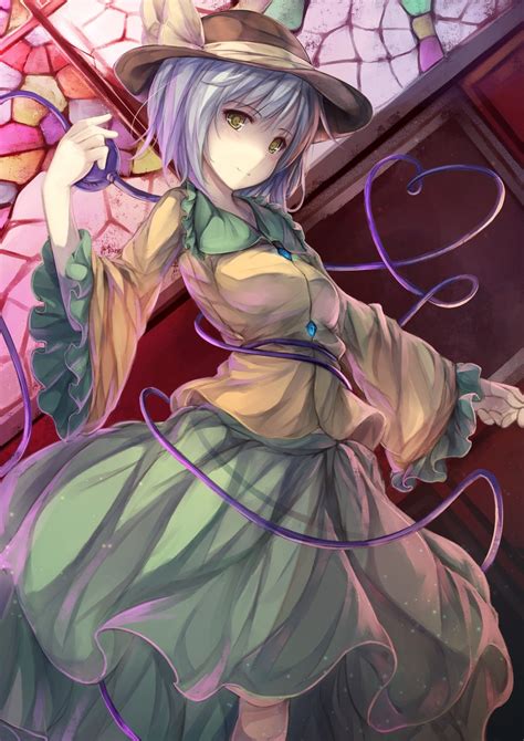 But making her angry can get you on her wrong side. anime Girls, Touhou, Silver Hair, Short Hair, Yellow Eyes, Komeiji Koishi Wallpapers HD ...